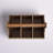 Durfee 6 Bottle Solid Wood Tabletop Wine Bottle Rack in Brown