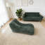 Fauteuil à billes doux avec noyau en mousse haute résilience pour deux personnes.-1783153328