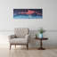 Mont Denali, paysage abstrait contemporain, art mural-1356318309