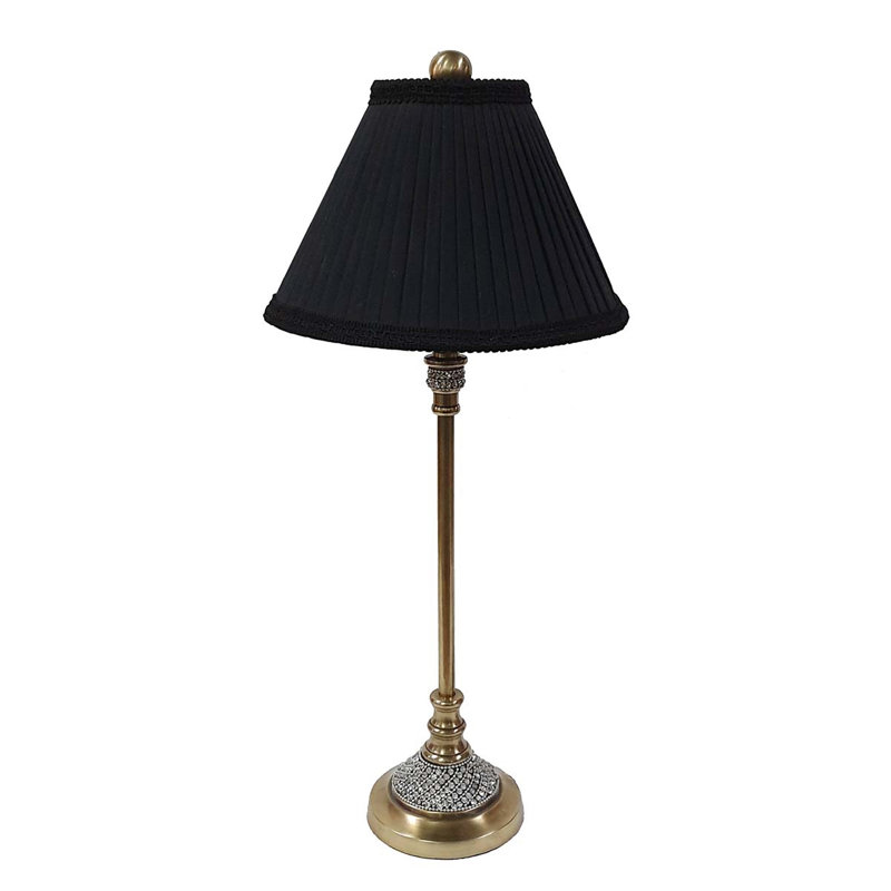 Lampe de bureau 23 po argent