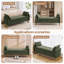 Banc de rangement moderne Lunara 66"W, capitonné, motif Teddy, à placer au pied du lit, avec pieds dorés, poche pour accoudoir et 2 coussins.-343922331-346524066