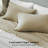 Chloe 100% Cotton Linen Texture Vintage Wash Solid Deep Pocket Percale Sheet Set-116325719-116325720