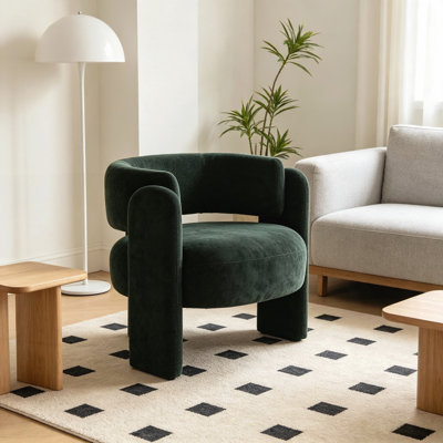 Chaise d'appoint moderne et méridienne rembourrée pour le bureau de la chambre à coucher du salon