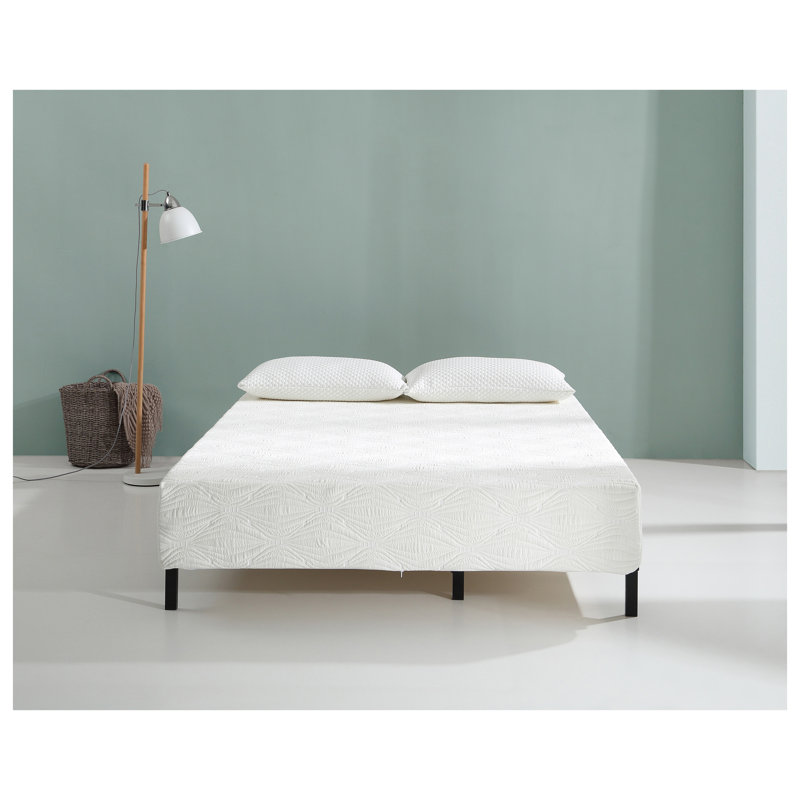 Matelas en mousse viscoélastique imprégnée de gel Visco, format double, confort rafraîchissant, Full