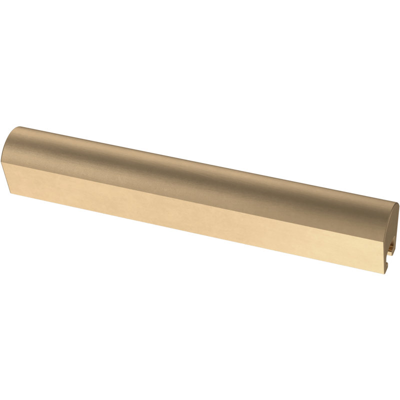 Franklin Brass Modern Arch Adjusta-Pull Adjustable 1 to 4 in. (25-102 mm) Cabinet Drawer Pull, Champagne Bronze, 4"