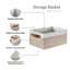 Ensemble de bacs de rangement en tissu-88089709