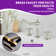 2-handle Bathroom Faucet with Drain Assembly