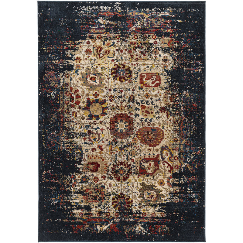 Hasrat Oriental Indoor Rug, Rectangle 5'1" x 7'5"
