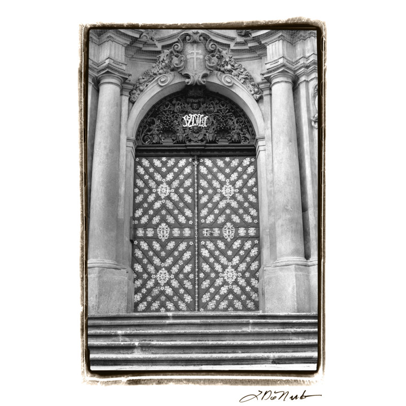 Prague Passageway V by Laura DeNardo - Wrapped Canvas Print, 46cm H x 30cm W x 3.8cm D