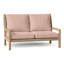Hudson Outdoor 2 - Seat Loveseat-50124391-112728050