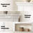 63" Narrow Long Console Tables, Modern Sofa Table Behind The Couch, Entryway Table for Living Room