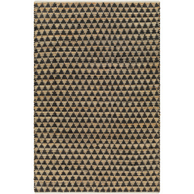 Addy Hand-Woven Geometric Jute Rug