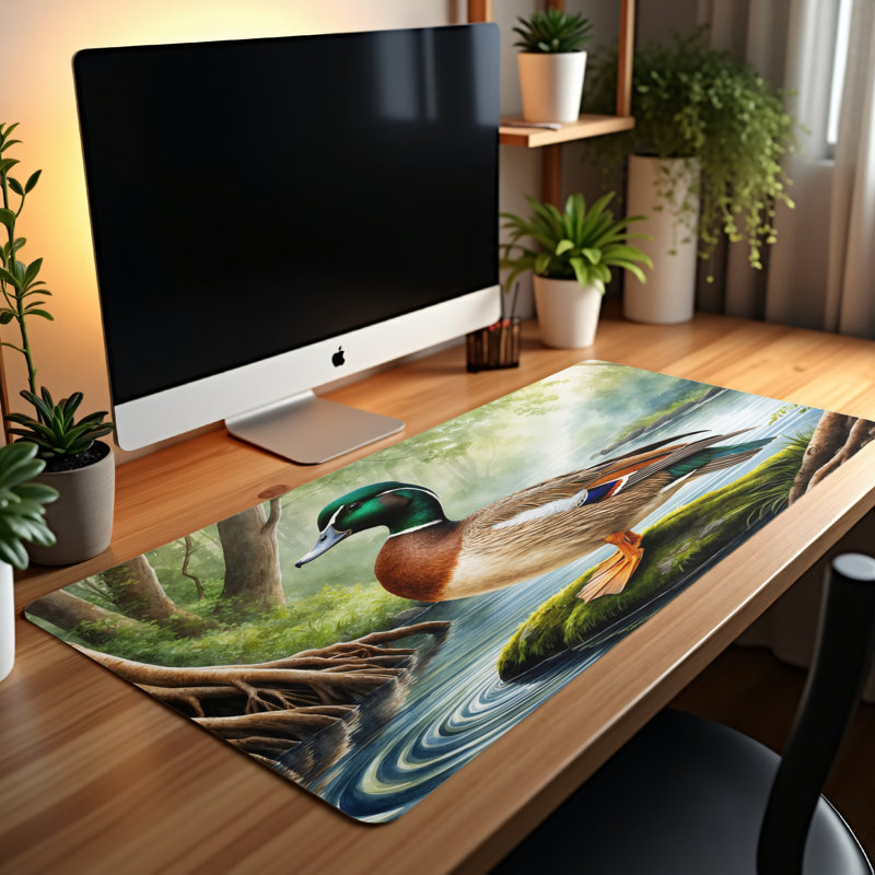 Polyester Desk Pad, 31.5x15.5