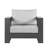 Hoyt 37.40” Outdoor Aluminum Armchair-940330898-970786424