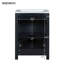 Meuble-lavabo simple 24 po avec plateau en céramique Saulean