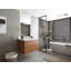 Meuble-lavabo simple 36 po avec plateau en quartz Kiffin