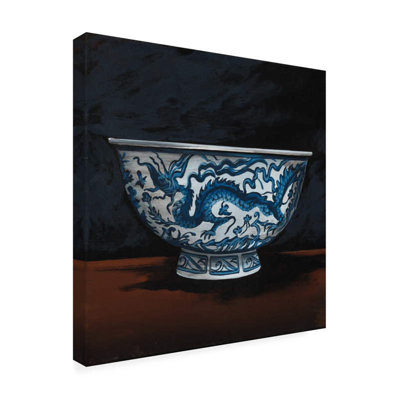 «Dragon Bowl» par Debbi Wetzel - impression sur toile tendue, H 18 po x l 18 po x P 2 po