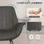 Fauteuil rembourré en velours Dutch-240794514