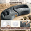 Upholstered 114.17 " Chenille Sofa-526549703