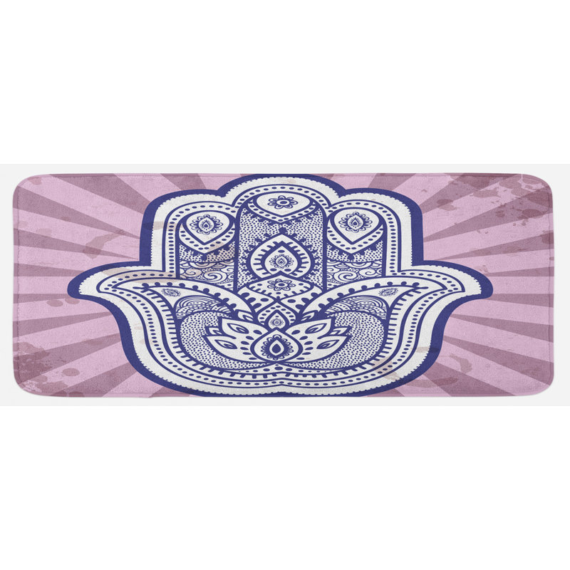 Eclectic Synthetic Kitchen Mat