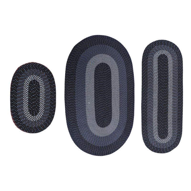 Ensemble de 3 tapis 100% polypropylène Faige
