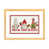 Toile avec cadre en bois beige n'est pas disponible