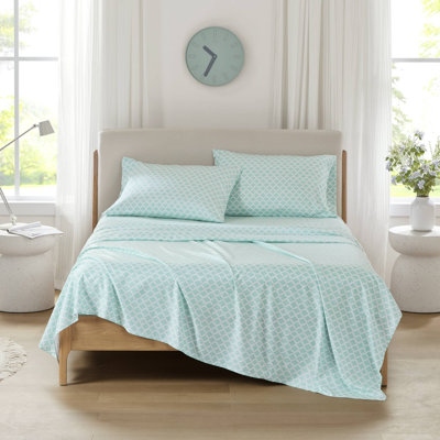 Ensemble de draps imprimés en microfibre Coolmax