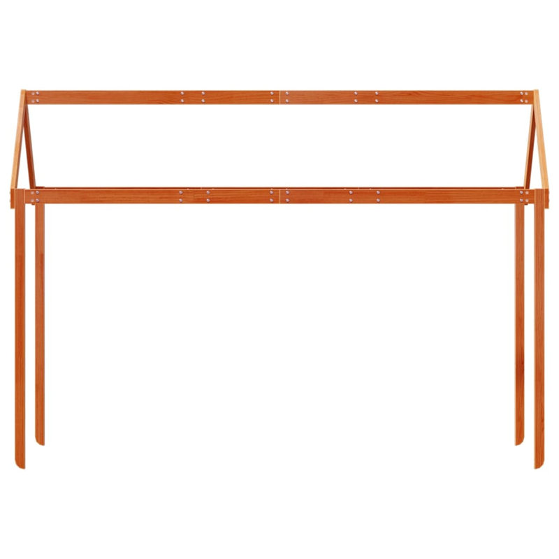Layden Bunk Bed Accessories, 159cm H x 217cm L x 95.5cm W, Wax Brown