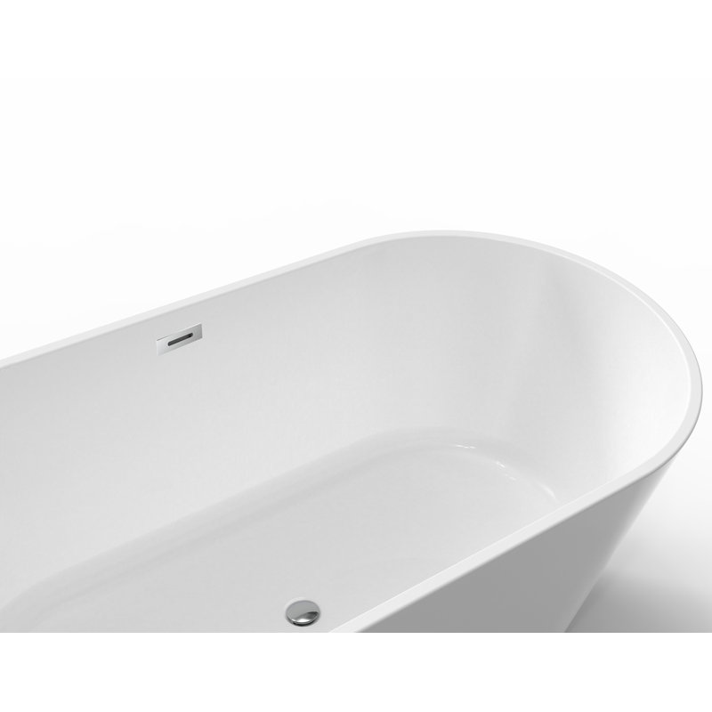 Baignoire de trempage autoportante 59 po x 30 po
