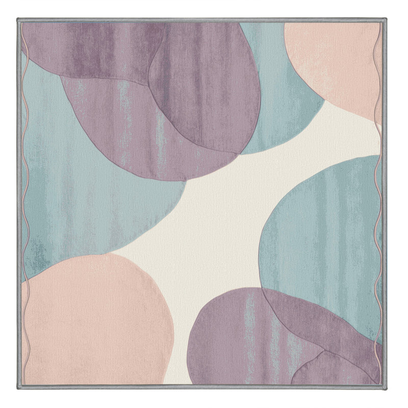 Seaside Glow Rug, Square 6'