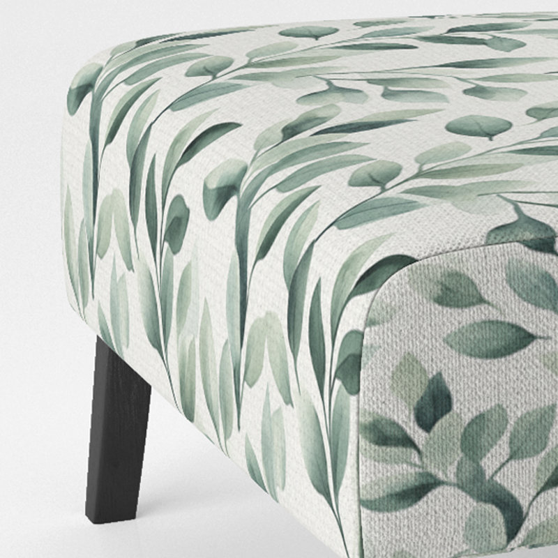 Fauteuil de chambre Abstract, Pantoufle sans accoudoirs