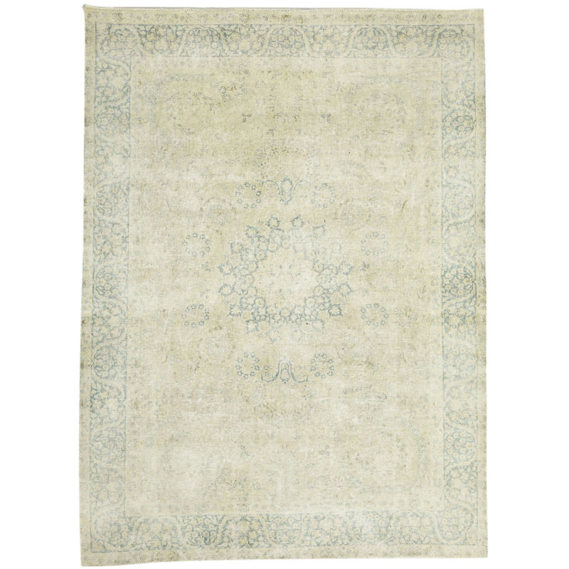 Muted Beige Traditional 8X10 Oriental Area Rug