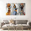 «Ethnic African Woman», reproduction sur toile-1174072698