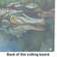 Alligator Glass Cutting Board Large