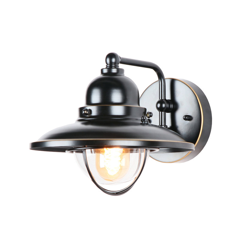 Wayne Wall Light, 7.2" Hx 8" W x 9.75" D