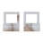 Alabaster Bookends With Cut-Outs