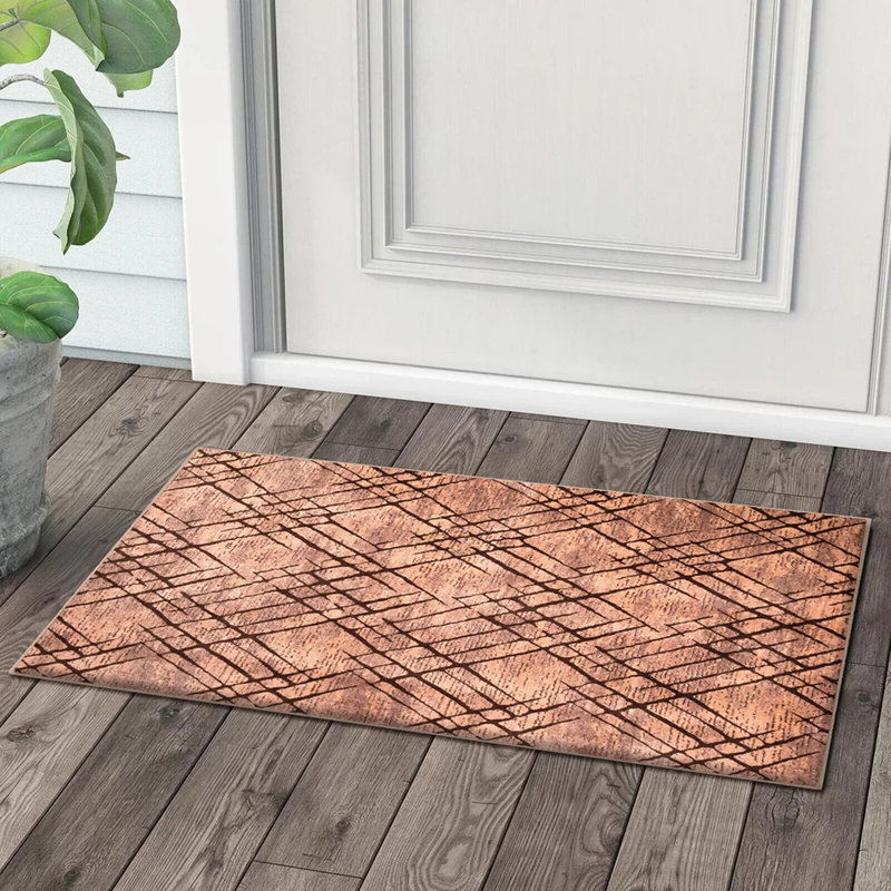 Triamkitsawat Abstract Indoor / Outdoor Area Rug, Runner 60 x 220cm