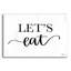 «Let's Eat» par imperfect dust - art textuel non encadré-1946073295