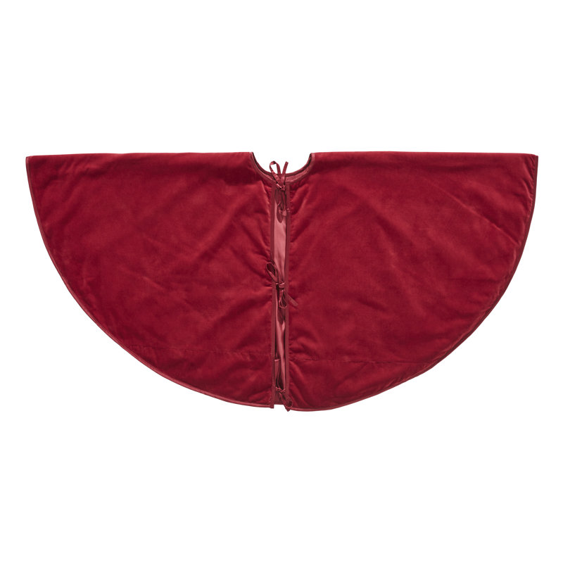 Velvet Tree Skirt, 72" W