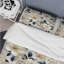 Ensemble de housse de couette White Poppies Minimalist Floral Elegance III - Floral-1168216895