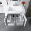 Meuble-lavabo sur pied 30 po avec lavabo en céramique