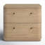 Table de chevet 2 tiroirs 28,1 "Lucie