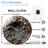 Unique Vintage Decorative Wall Clock with Art Design Art - 12'' Modern Glass Wall Clock