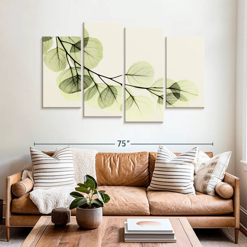 Harnek Mint Eucalyptus, 42" H x 68" W