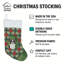 Chaussette de Noël Tricoilor Papillon