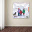 « children walk home », reproduction sur toile tendue-21938515