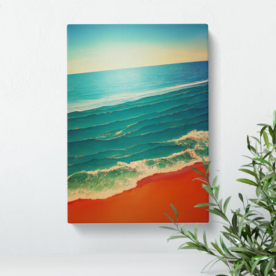 Beach Horizon - Wrapped Canvas