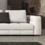 Grand canapé plat minimaliste en tissu-102527607