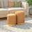 Callum Velvet Ottoman-204562202