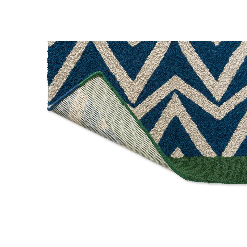 Tapis Dhurrie, Rectangle 6 pi 6 po x 9 pi 2 po